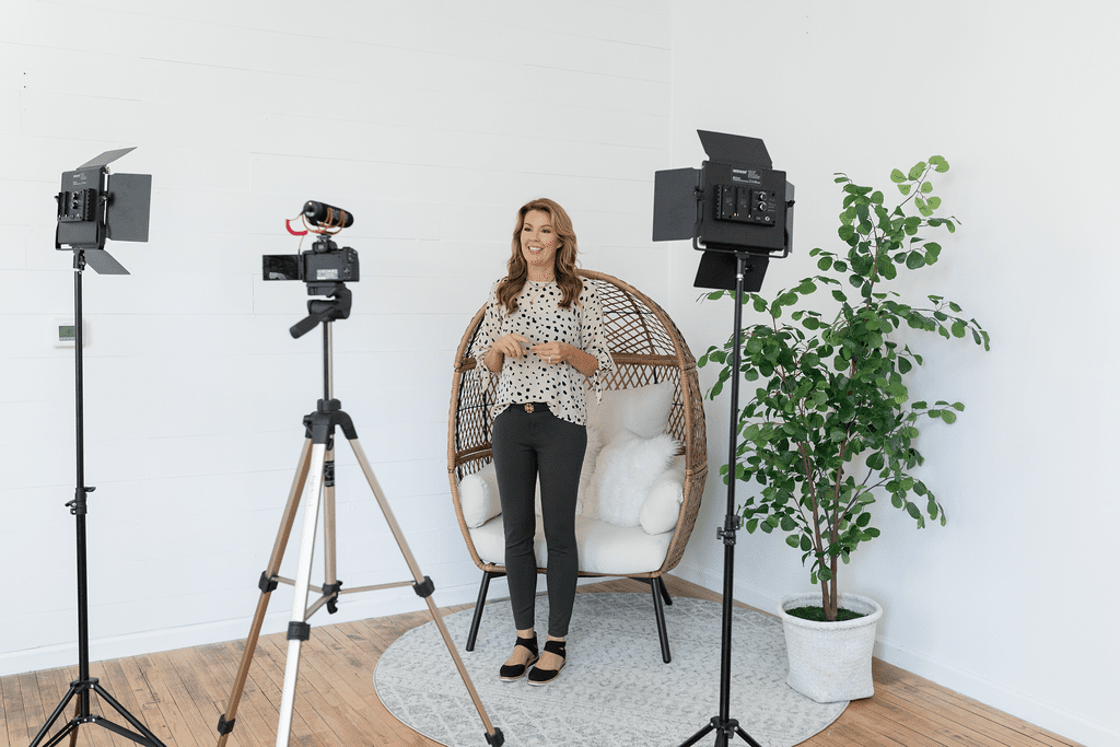 Jessica In Front Of A Camera